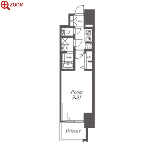 S-RESIDENCE鶴舞Ⅱ 間取り