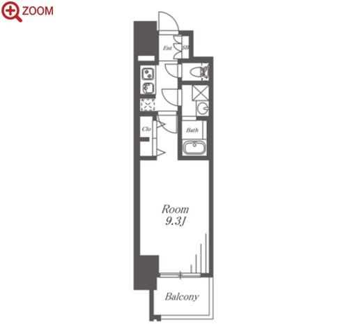 S-RESIDENCE鶴舞Ⅱ 間取り
