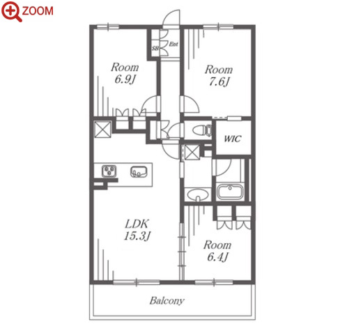 Residence d’ 東山 間取り
