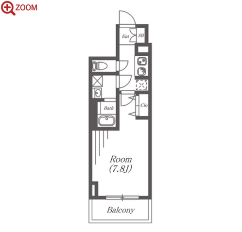 S-RESIDENCE東別院 間取り