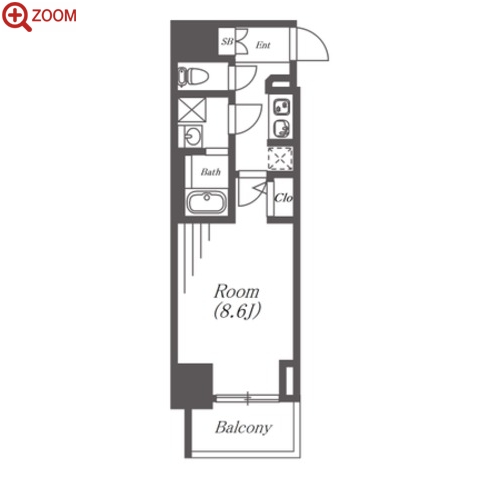 S-RESIDENCE東別院 間取り