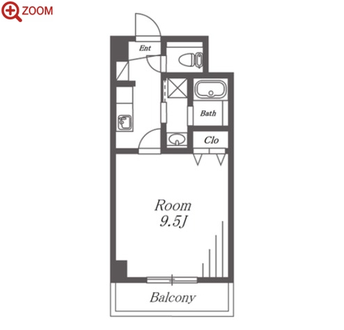lives residence 太閤通 間取り