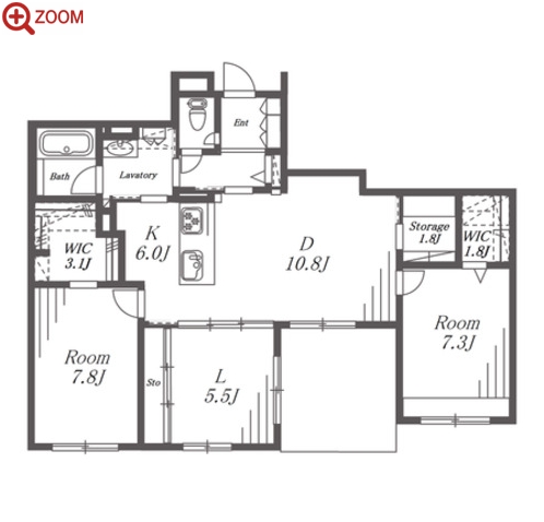 Aile 間取り