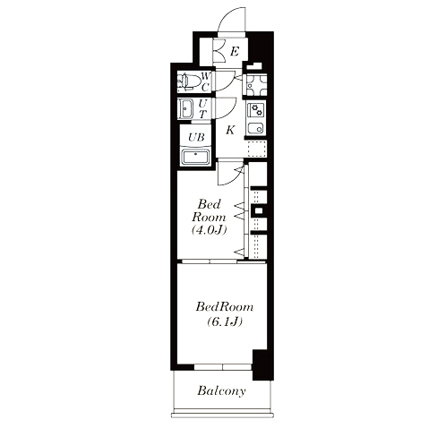 S-RESIDENCE六番町 間取り