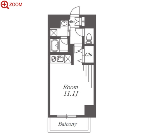 SHOKEN Residence名古屋(今池) 間取り
