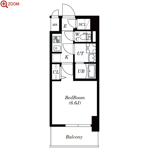 S-RESIDENCE上前津South 間取り