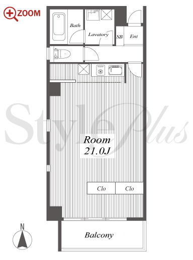 KIYOZUMI FLAT 間取り