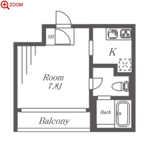 HARVEY RESIDENCE 覚王山 間取り