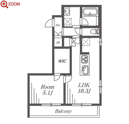 Residence d’ 平和が丘 間取り