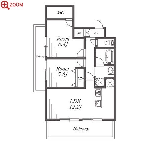 Residence d’ 平和が丘 間取り