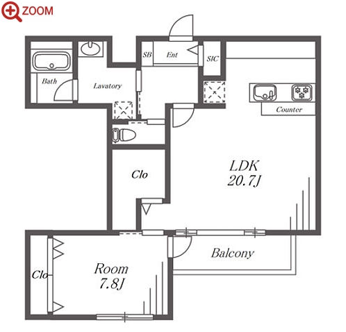 NTKresidence 間取り