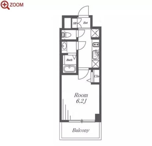プレサンス広小路通今池 間取り