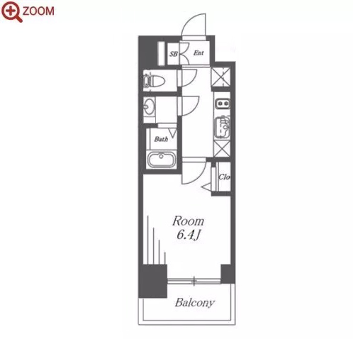 プレサンス広小路通今池 間取り
