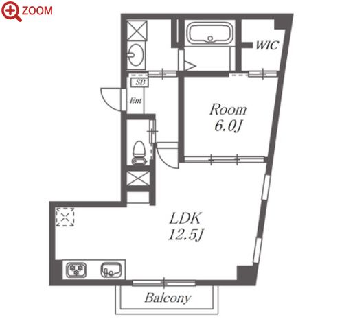 Sugarloaf Park花の木 間取り