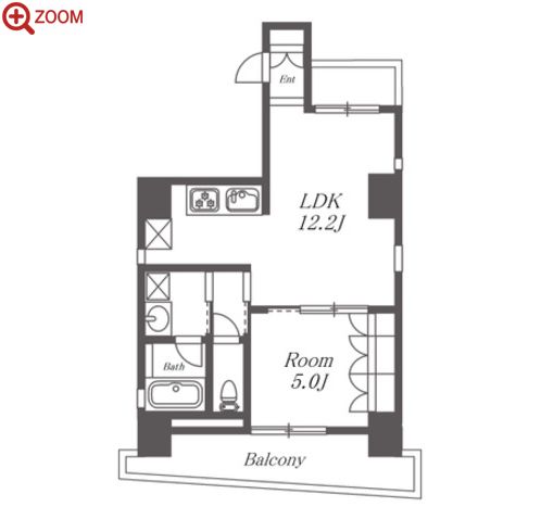 Teramachi Box 24 間取り