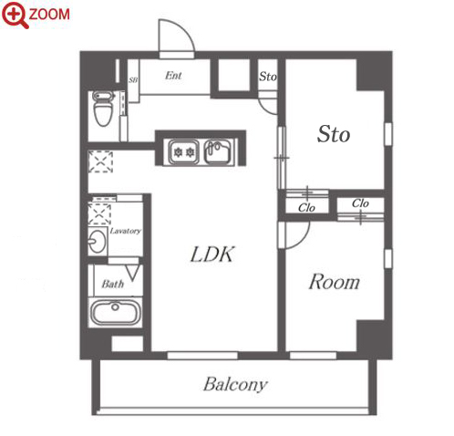 Lives Residence Sako 間取り