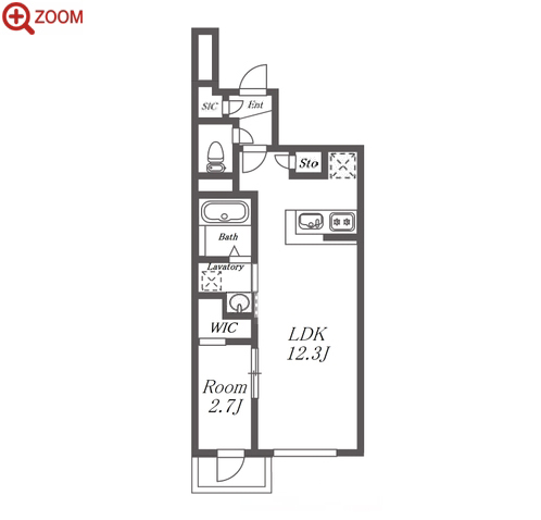 Lives Residence 東桜 間取り