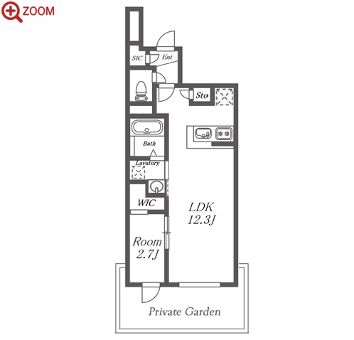 Lives Residence 東桜 間取り