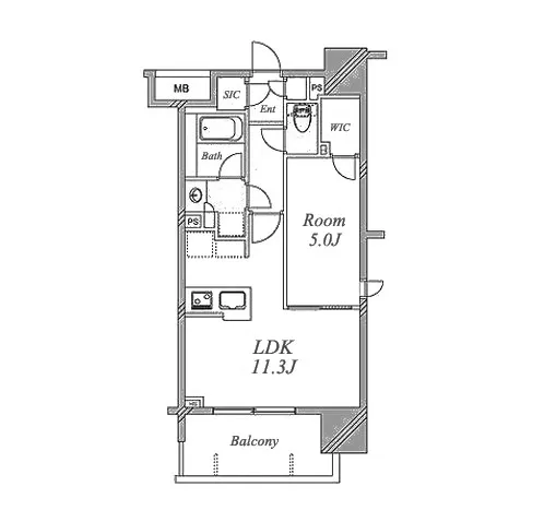 オープンレジデンシア金山熱田 THE COURT 間取り