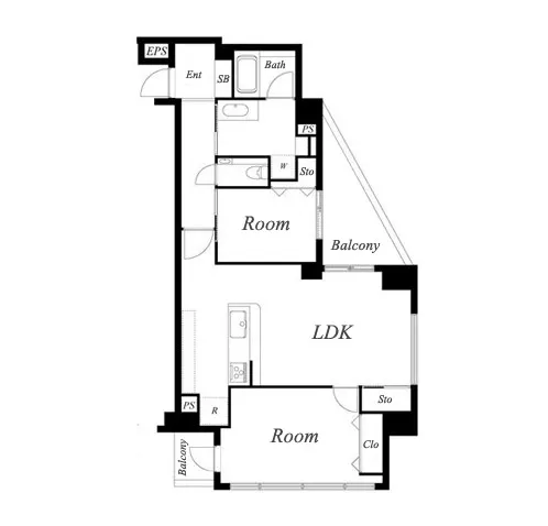 ルカレ則武 間取り