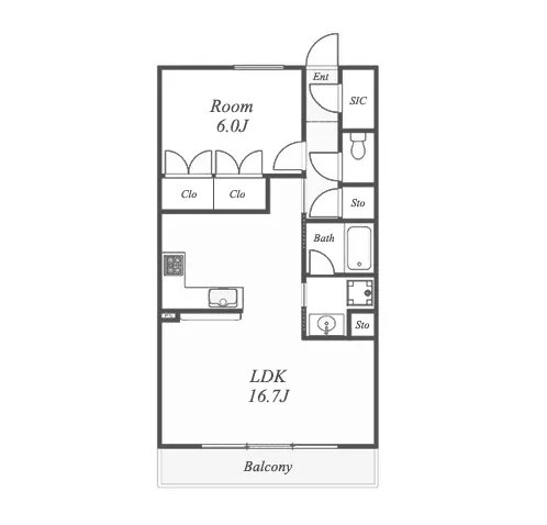 レ・ジェイド名古屋 間取り