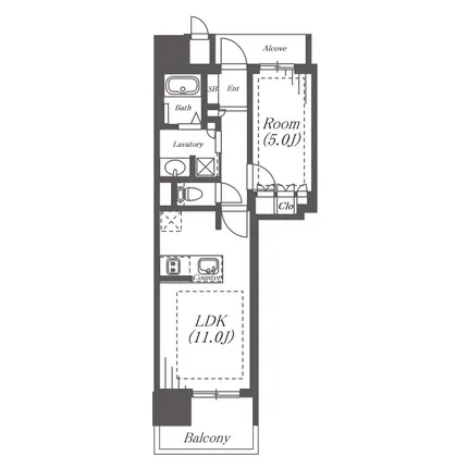 レ・ジェイド名古屋 間取り