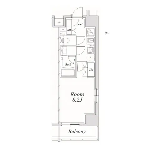 ザ・パークハビオ名古屋松原 間取り