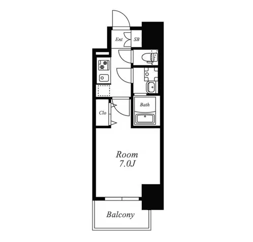 S-RESIDENCE尾頭橋clarity 間取り