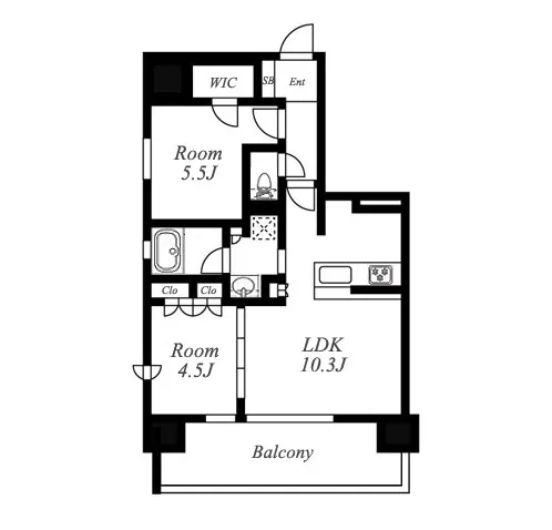 ミュプレ上前津 間取り
