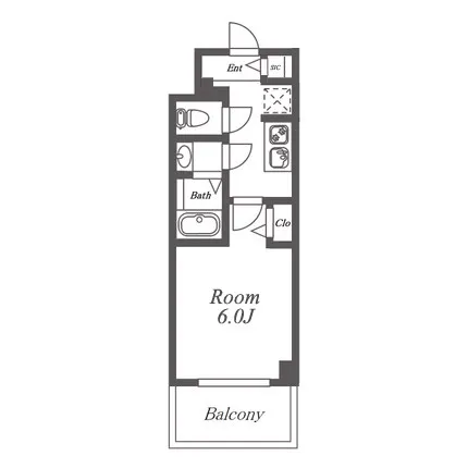 メイクスアート上前津Ⅵ 間取り