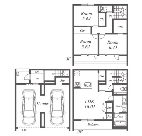 COSMO TERRACE 間取り