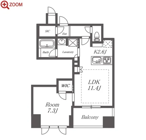 タワー・ザ・ファースト栄三丁目 間取り