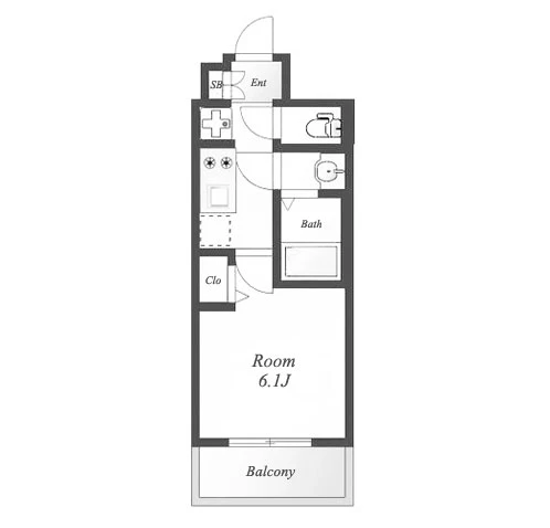 メイクスアート金山SOUTH 間取り