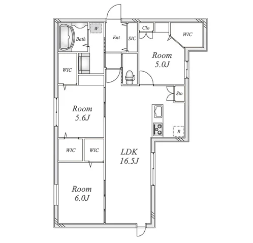 ガーデンコート池下 間取り