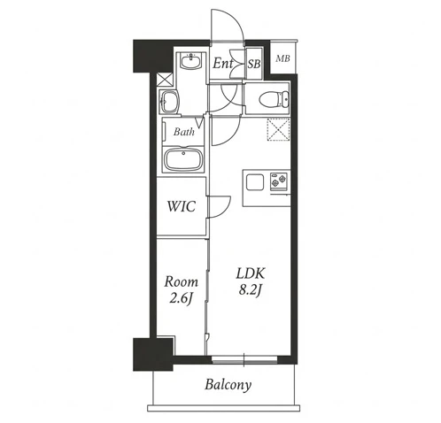 LiveFlat千種WEST 間取り