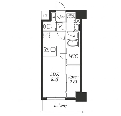 LiveFlat千種WEST 間取り