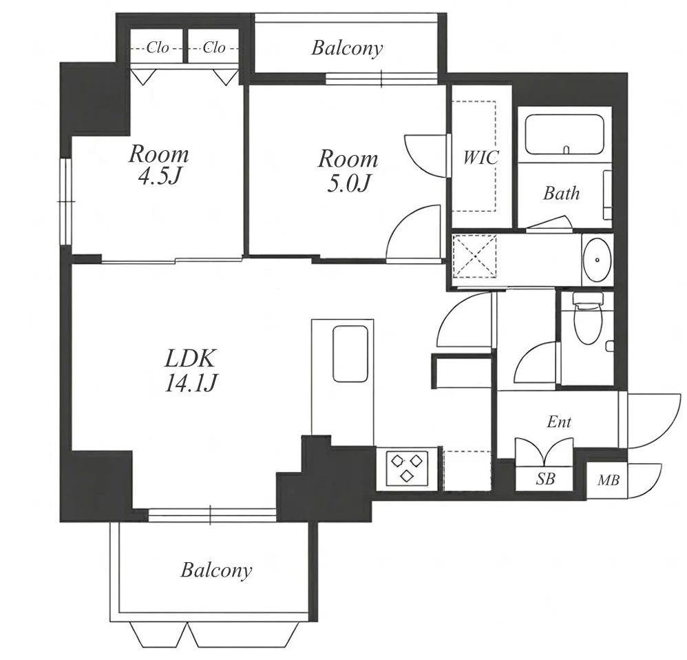 S-RESIDENCE高岳bresa 間取り