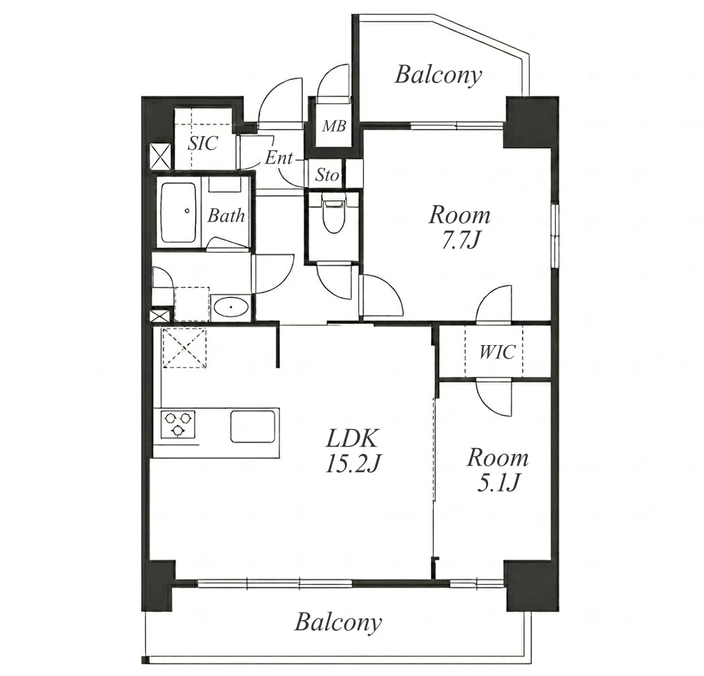 S-RESIDENCE上社南amante 間取り