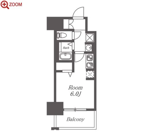 S-RESIDENCE金山flap 間取り