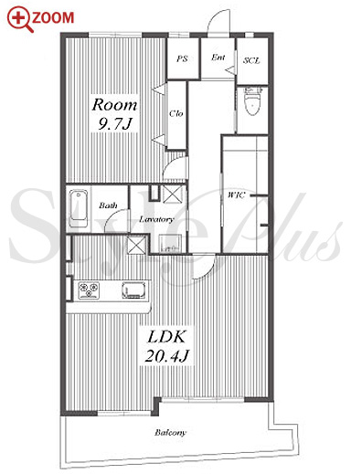 N apartment 間取り