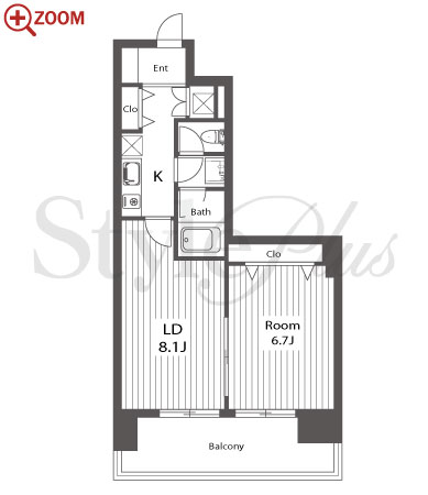CASA+α名駅南 間取り
