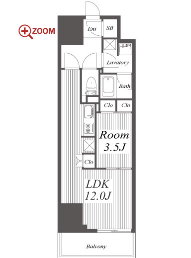 CORNES　HOUSE　NAGOYA 間取り