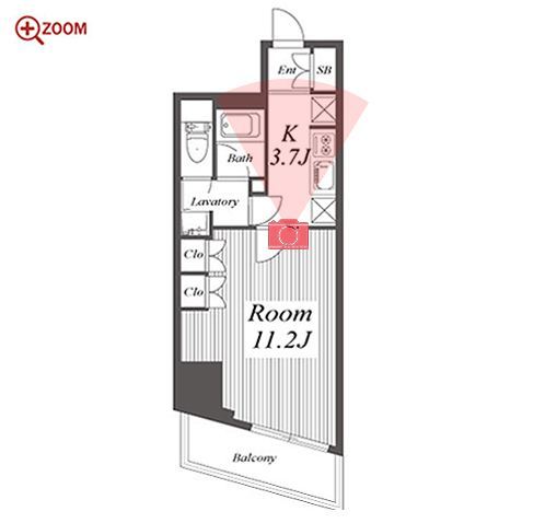 CORNES　HOUSE　NAGOYA 間取り
