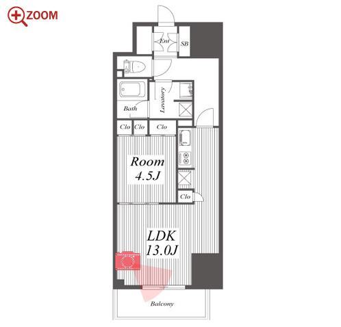 CORNES　HOUSE　NAGOYA 間取り