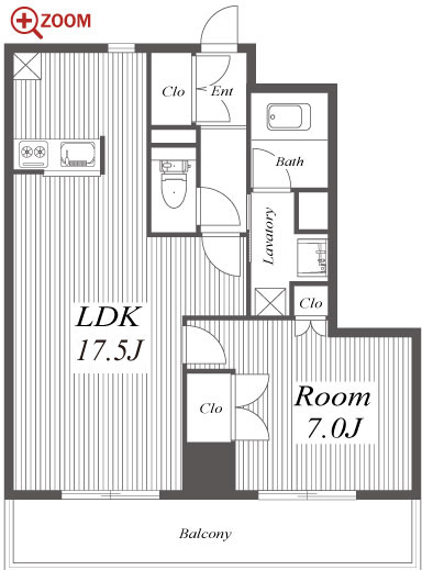 CORNES　HOUSE　NAGOYA 間取り