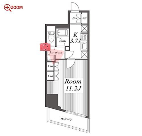 CORNES　HOUSE　NAGOYA 間取り