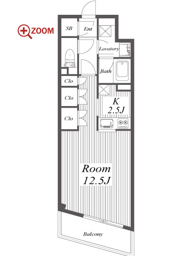 CORNES　HOUSE　NAGOYA 間取り