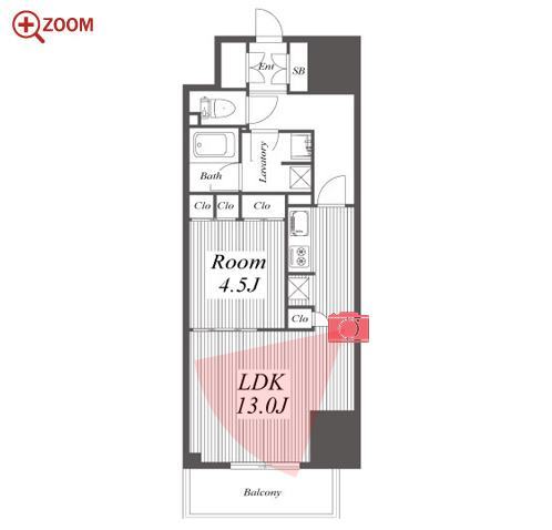 CORNES　HOUSE　NAGOYA 間取り