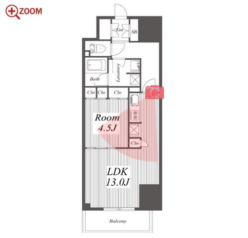 CORNES　HOUSE　NAGOYA 間取り