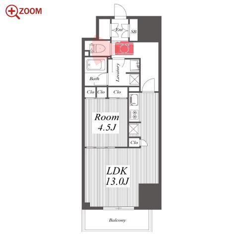 CORNES　HOUSE　NAGOYA 間取り
